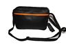 TRACOLLA MESSENGER IN VERA PELLE VITELLO COLORE NERO MOD Gola Black bis