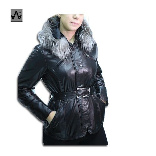 GIACCA DONNA AUTUNNO/INVERNO IN VERA PELLE, MOD: GIUBBOTTO IN PELLE - SARA 013