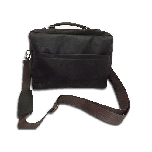 BORSA TRACOLLA UOMO IN VERA PELLE CON MANICO -  BAG 020 VINTAGE