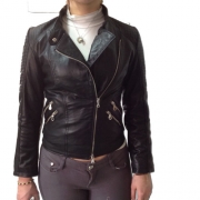 GIUBBINO/GIACCA DA DONNA  IN VERA PELLE  MODELLO - HELYS 015