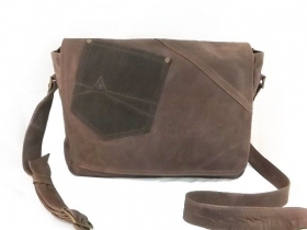 BORSA DA UOMO STILE MESSENGER IN VE