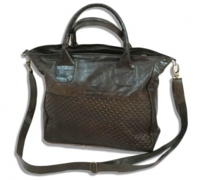 BORSA DA DONNA IN PELLE COLOR MARRO