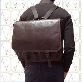 BACKPACK ZAINO IN VERA PELLE ARTIGI