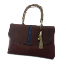 BORSA DA DONNA IN VERA PELLE E INSE