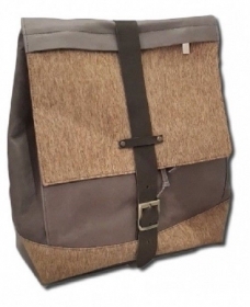 ZAINO BACKPACK  IN VERA PELLE E COR